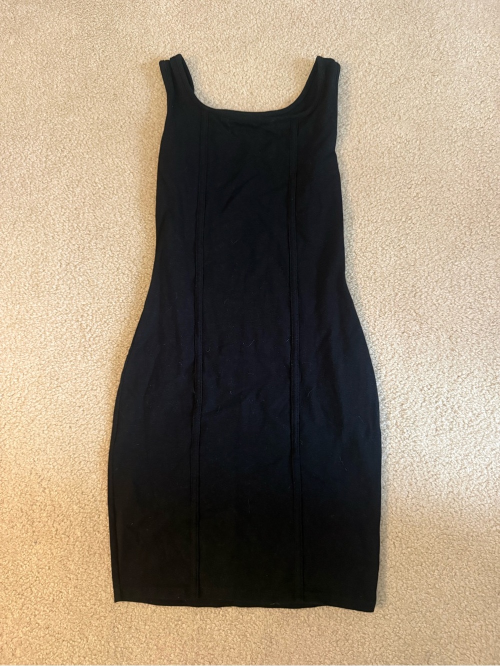 Wild Fable Black Sleeveless Mini Bodycon Dress